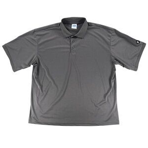 Publix Polo Shirt Men 2XL XXL Gray Official Food Employee Green Uniform Work
